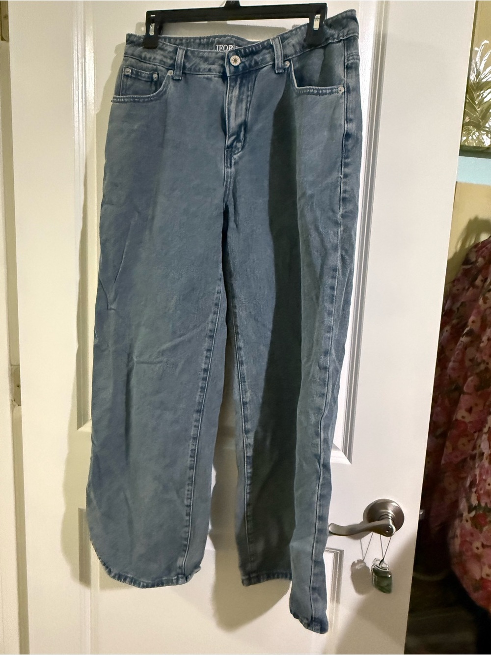 women Gray Blue Jeans - Unknown Brand